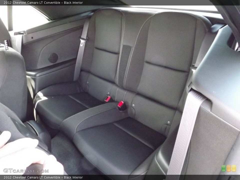 Black Interior Photo for the 2012 Chevrolet Camaro LT Convertible #52985311