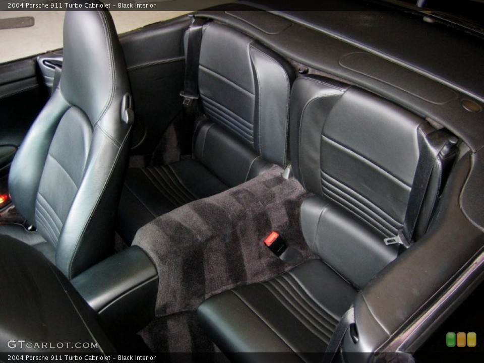 Black Interior Photo for the 2004 Porsche 911 Turbo Cabriolet #52985872