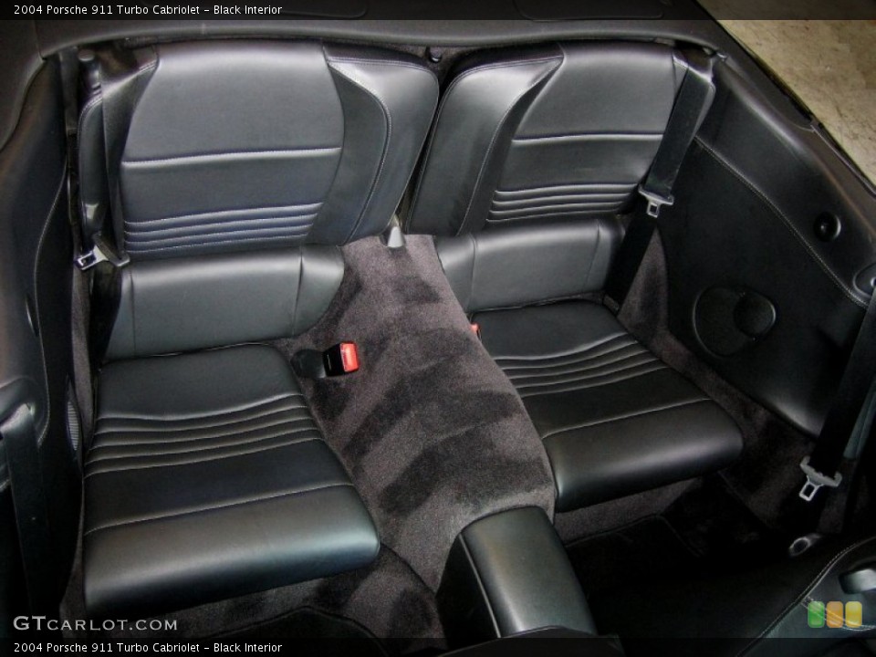 Black Interior Photo for the 2004 Porsche 911 Turbo Cabriolet #52985887