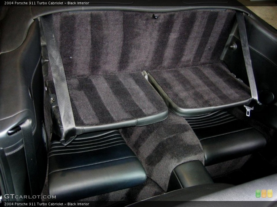 Black Interior Photo for the 2004 Porsche 911 Turbo Cabriolet #52985902