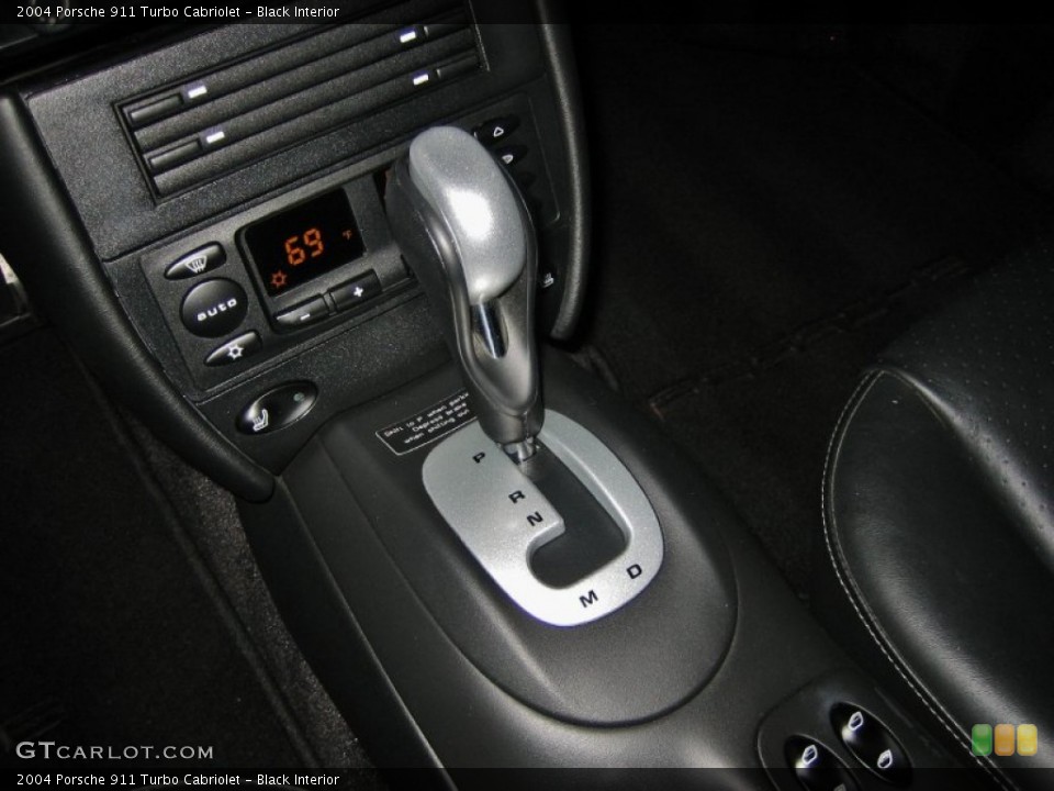 Black Interior Transmission for the 2004 Porsche 911 Turbo Cabriolet #52986073
