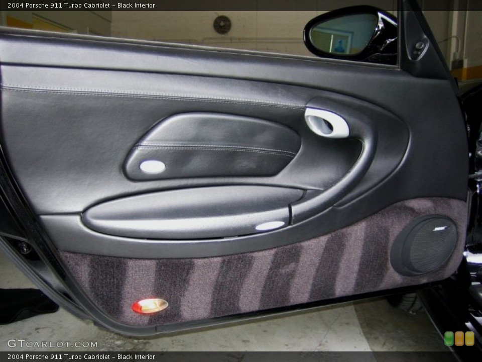 Black Interior Door Panel for the 2004 Porsche 911 Turbo Cabriolet #52986118
