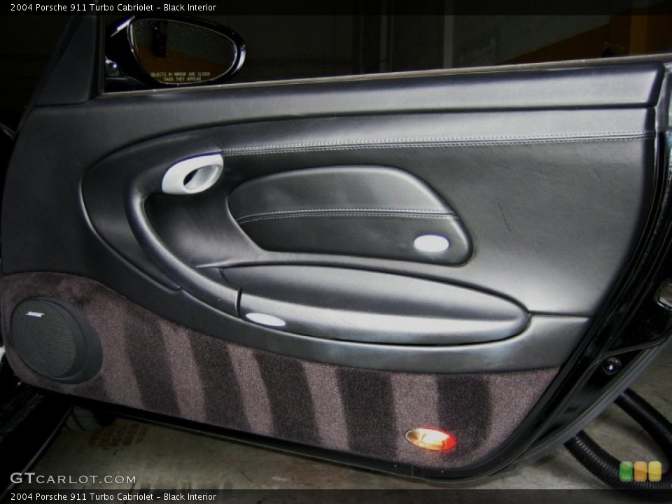 Black Interior Door Panel for the 2004 Porsche 911 Turbo Cabriolet #52986133