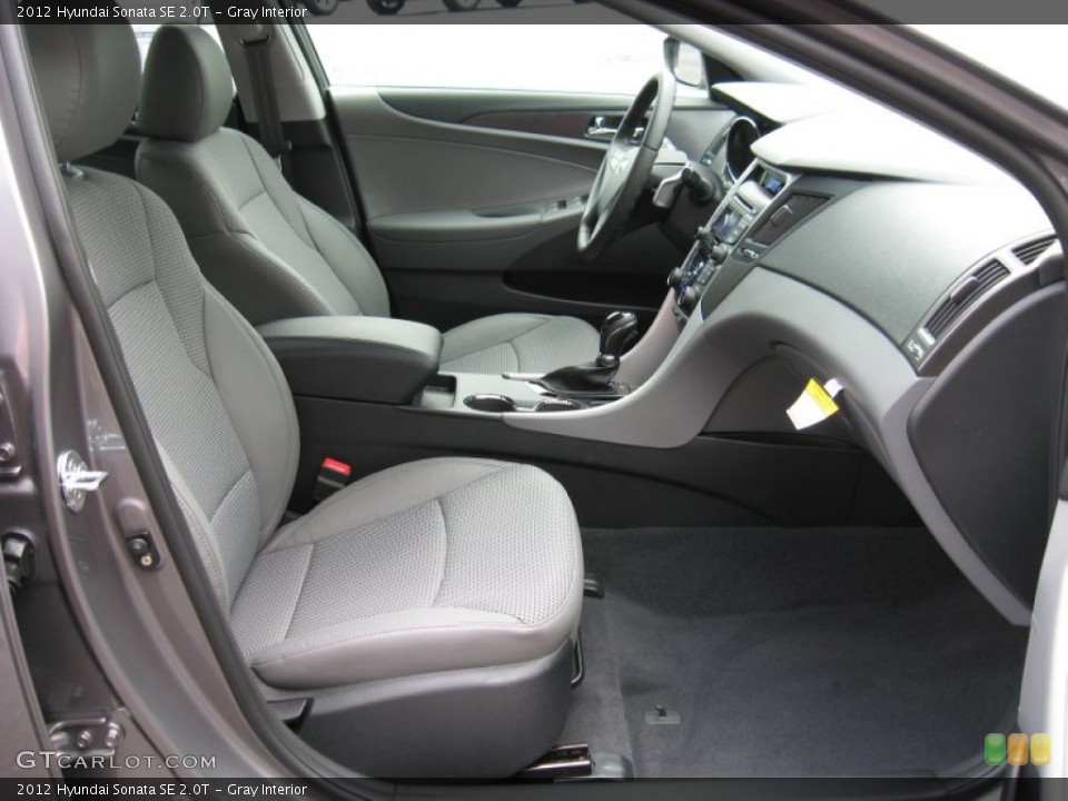 Gray Interior Photo for the 2012 Hyundai Sonata SE 2.0T #52986268