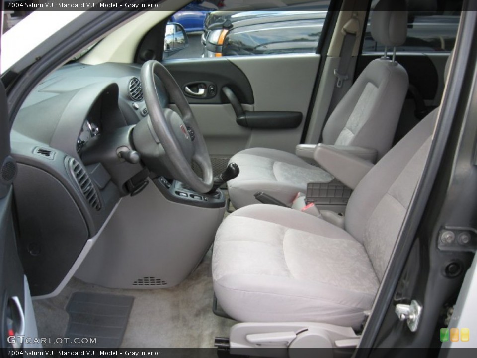 Gray Interior Photo for the 2004 Saturn VUE  #52986643