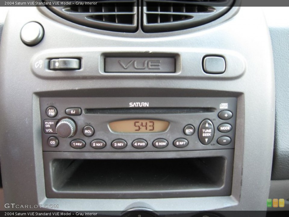 Gray Interior Audio System for the 2004 Saturn VUE  #52986814