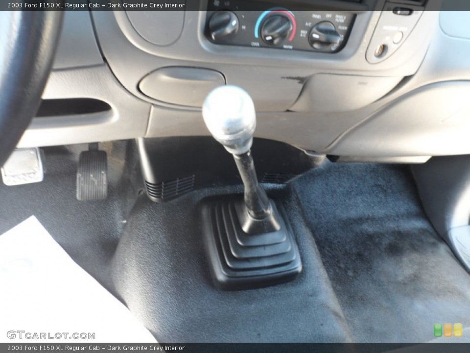 Dark Graphite Grey Interior Transmission for the 2003 Ford F150 XL Regular Cab #52987900