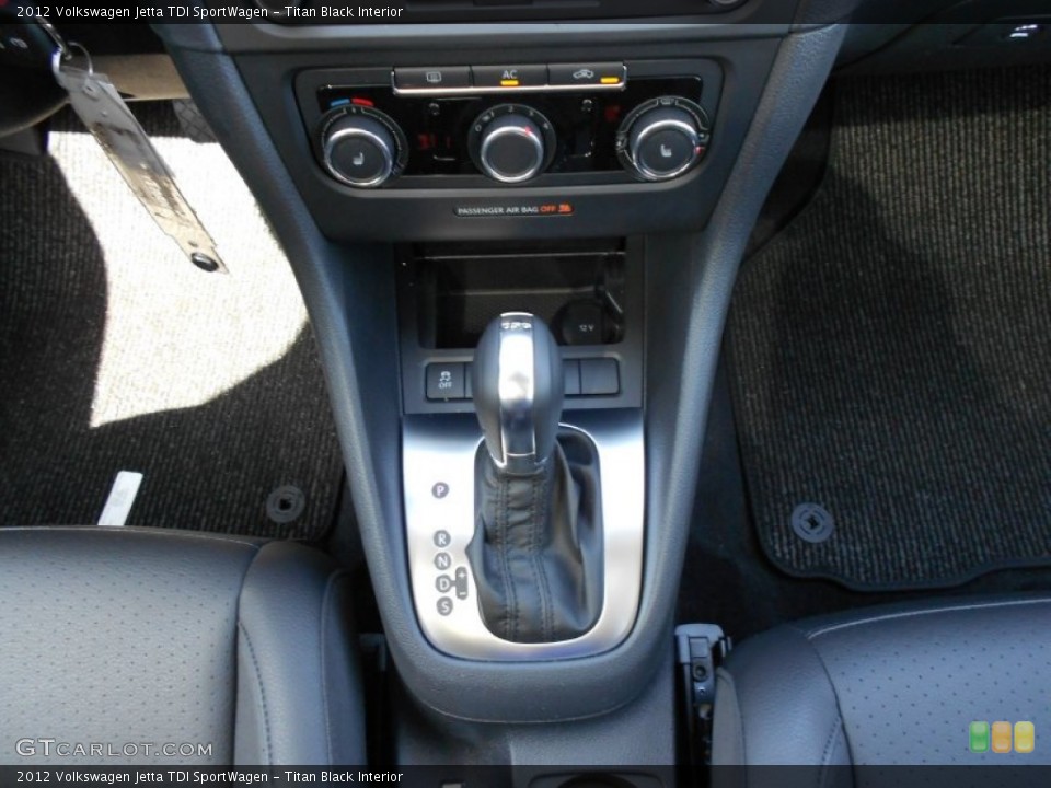 Titan Black Interior Transmission for the 2012 Volkswagen Jetta TDI SportWagen #52988197