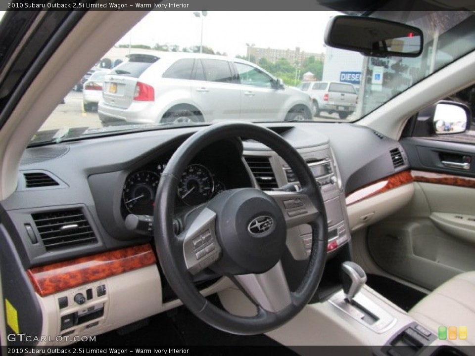 Warm Ivory Interior Photo for the 2010 Subaru Outback 2.5i Limited Wagon #52992676