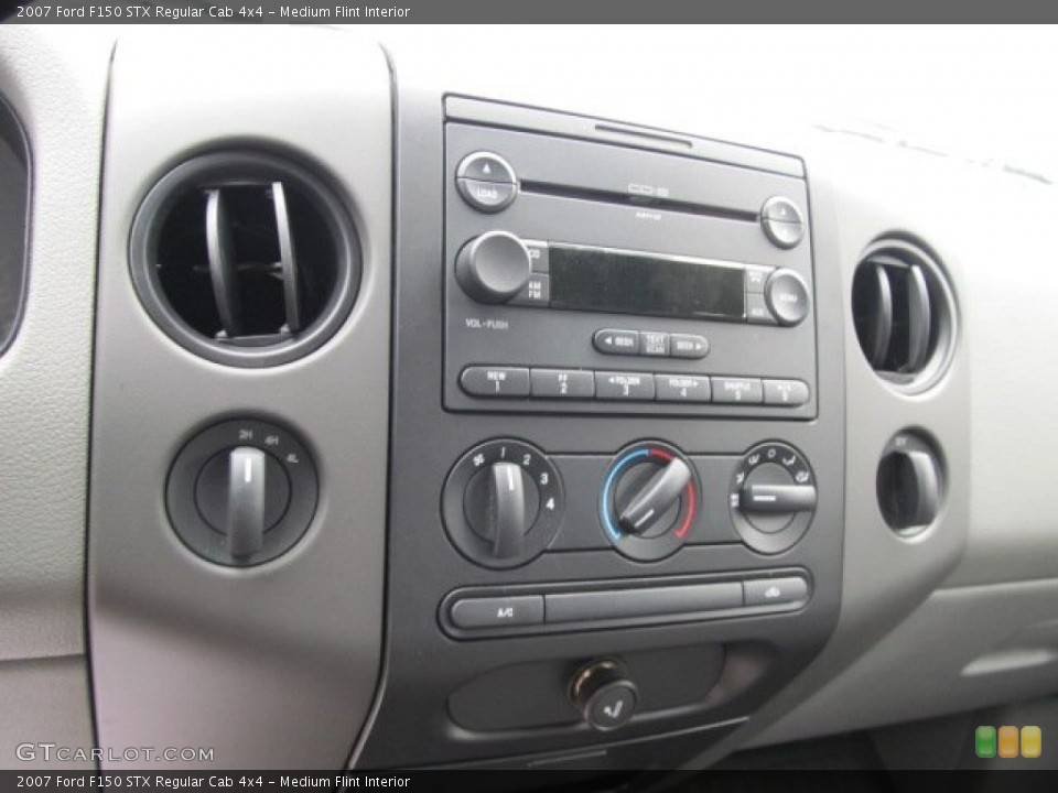 Medium Flint Interior Controls for the 2007 Ford F150 STX Regular Cab 4x4 #52992952