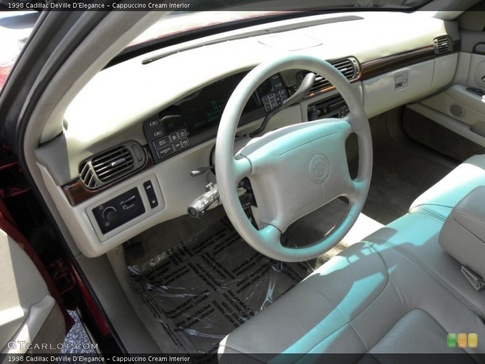 Cappuccino Cream Interior Dashboard for the 1998 Cadillac DeVille D'Elegance #52994325