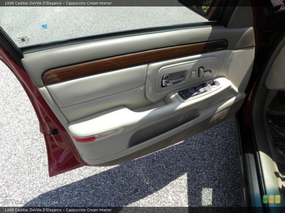 Cappuccino Cream Interior Door Panel for the 1998 Cadillac DeVille D'Elegance #52994356