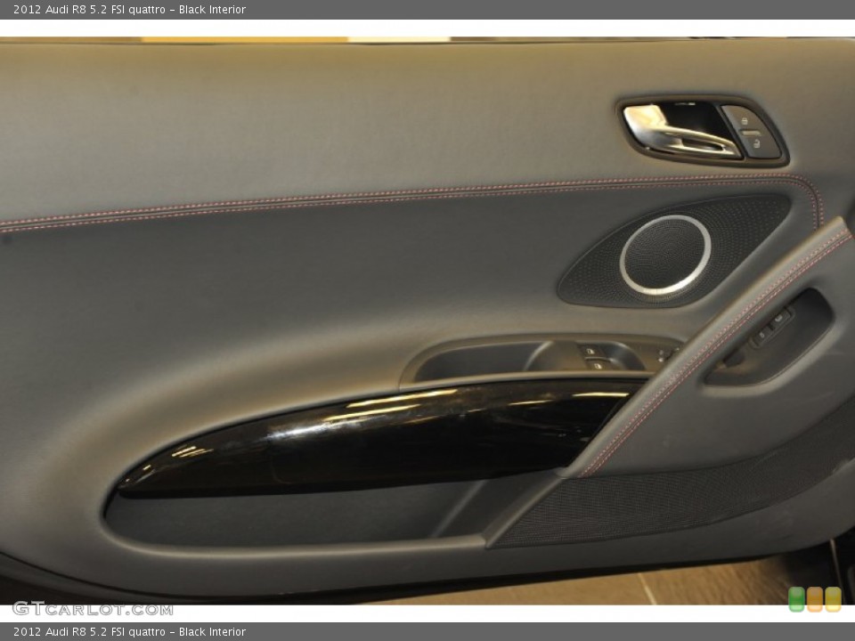 Black Interior Door Panel for the 2012 Audi R8 5.2 FSI quattro #52997632