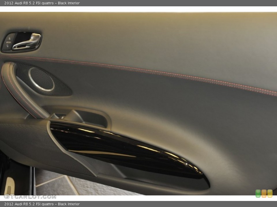 Black Interior Door Panel for the 2012 Audi R8 5.2 FSI quattro #52997941