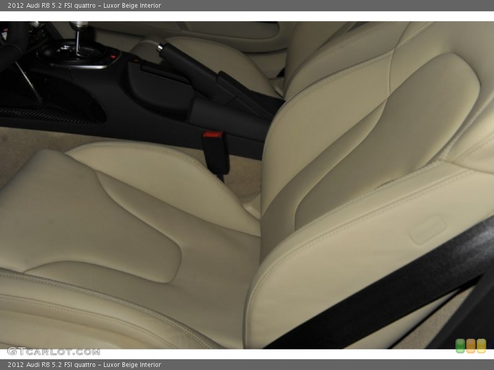 Luxor Beige Interior Photo for the 2012 Audi R8 5.2 FSI quattro #52998160