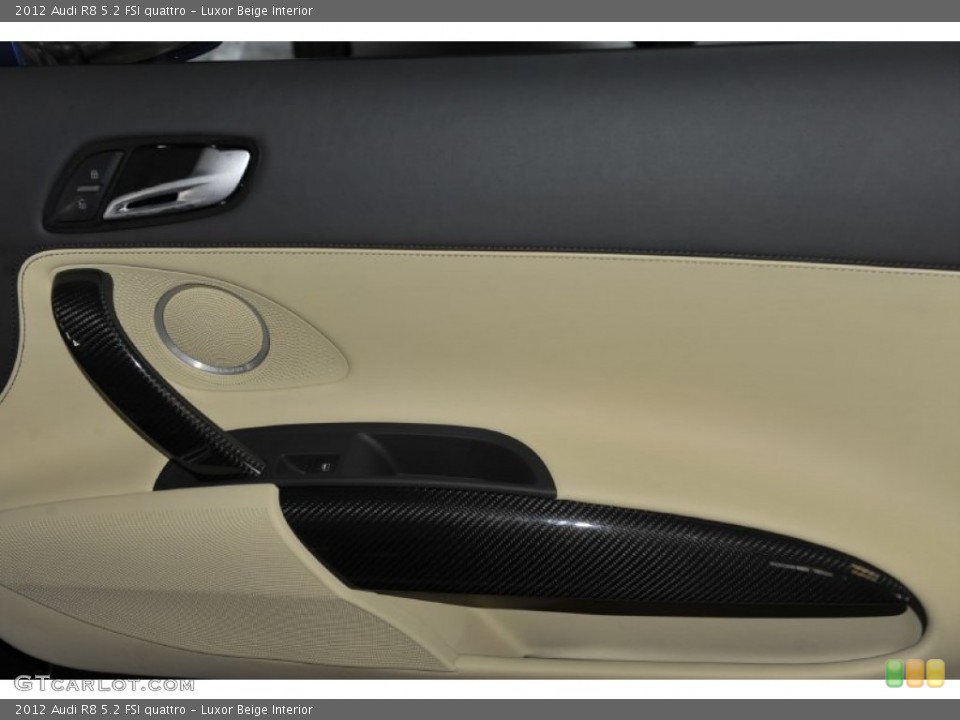Luxor Beige Interior Door Panel for the 2012 Audi R8 5.2 FSI quattro #52998376