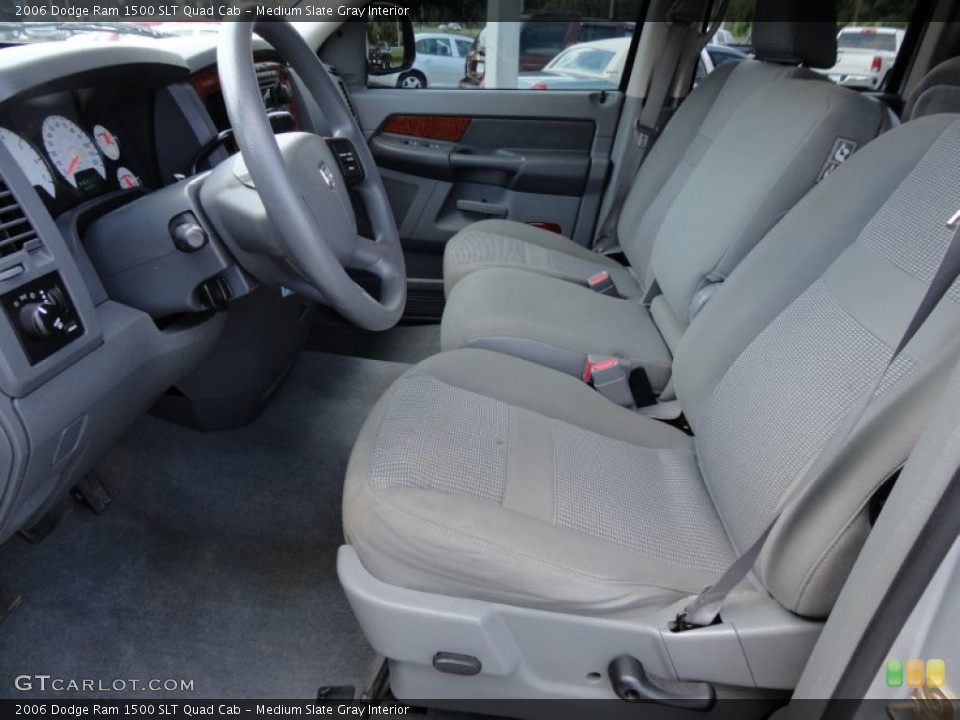 Medium Slate Gray Interior Photo for the 2006 Dodge Ram 1500 SLT Quad Cab #52999018