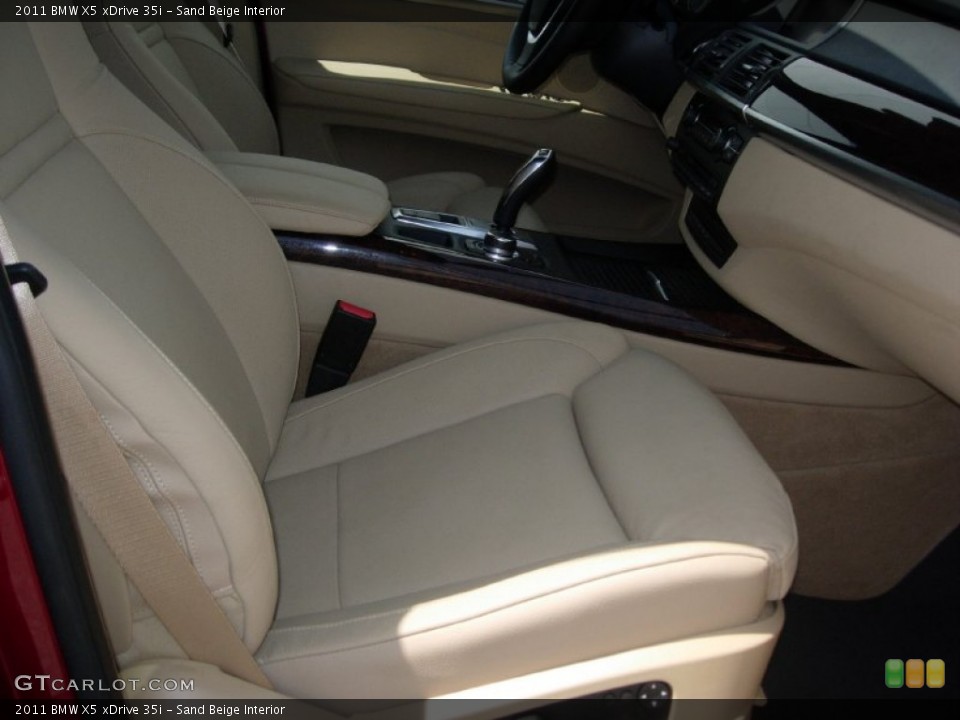 Sand Beige Interior Photo for the 2011 BMW X5 xDrive 35i #52999291