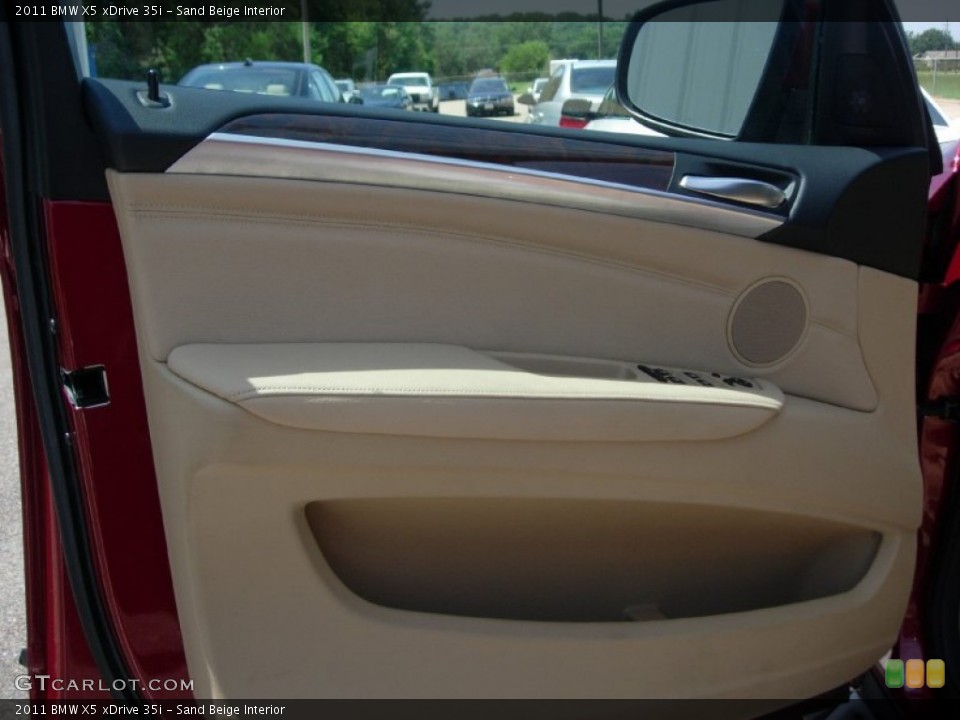 Sand Beige Interior Door Panel for the 2011 BMW X5 xDrive 35i #52999402