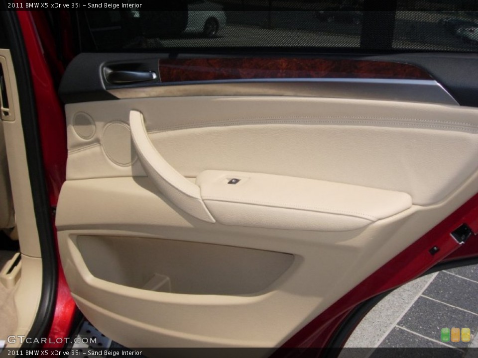Sand Beige Interior Door Panel for the 2011 BMW X5 xDrive 35i #52999444