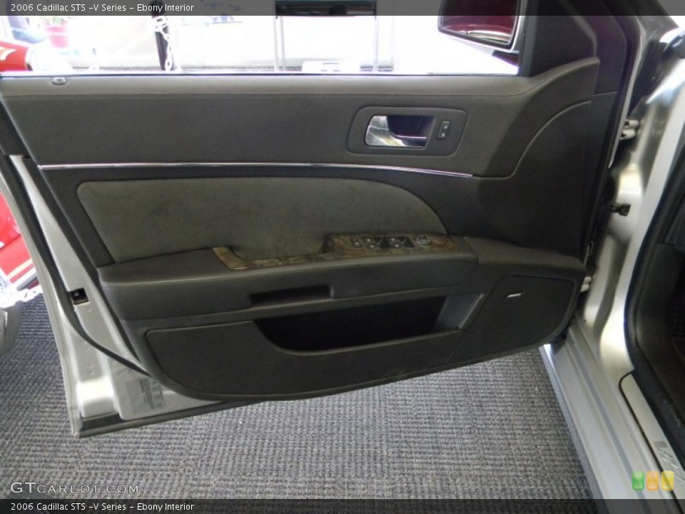 Ebony Interior Door Panel for the 2006 Cadillac STS -V Series #53000038
