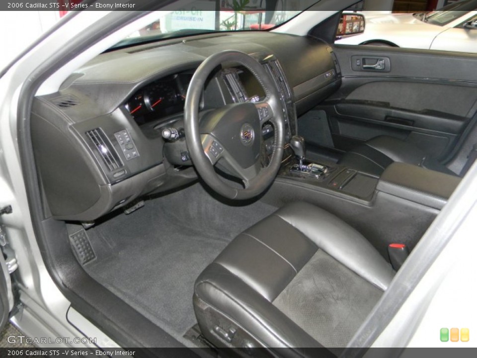 Ebony Interior Prime Interior for the 2006 Cadillac STS -V Series #53000068