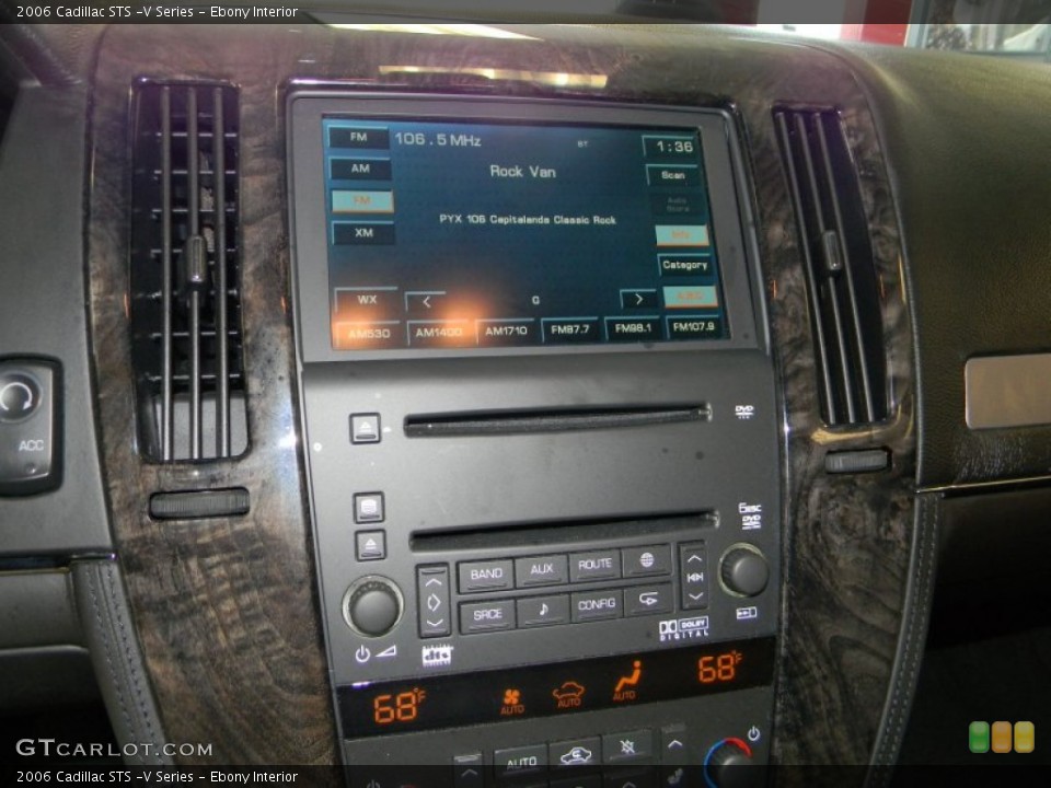 Ebony Interior Controls for the 2006 Cadillac STS -V Series #53000161