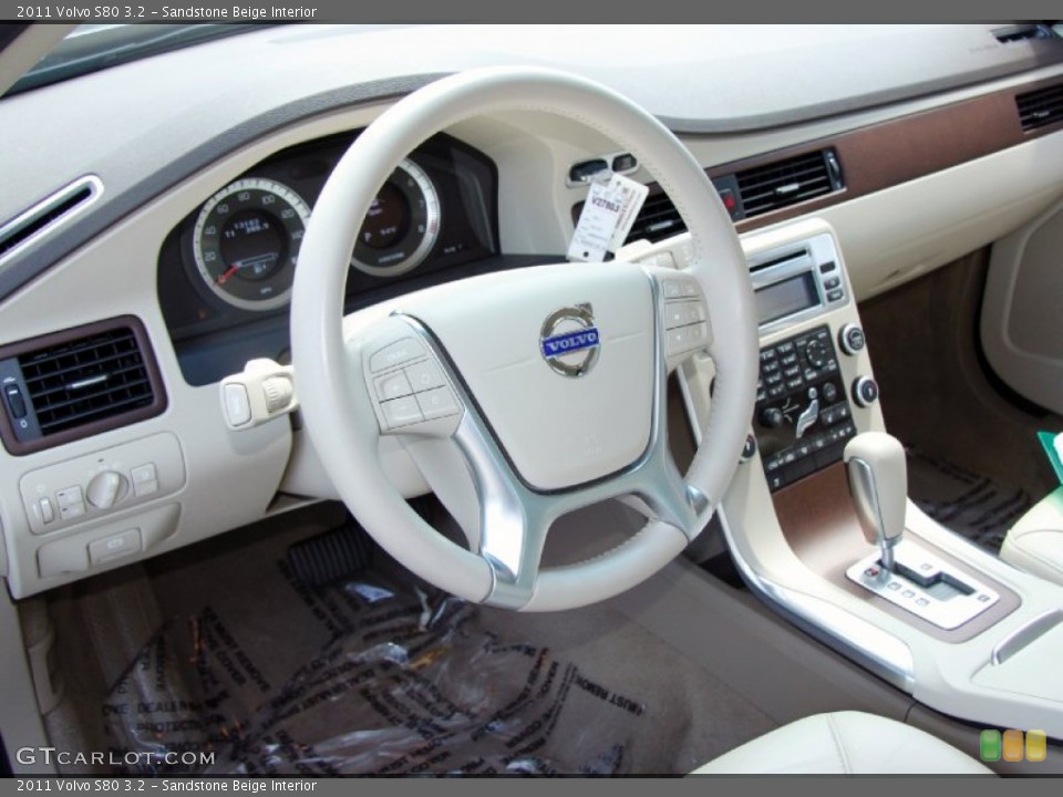 Sandstone Beige Interior Dashboard for the 2011 Volvo S80 3.2 #53001712