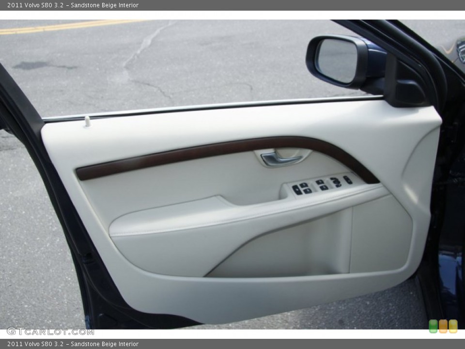 Sandstone Beige Interior Door Panel for the 2011 Volvo S80 3.2 #53001769