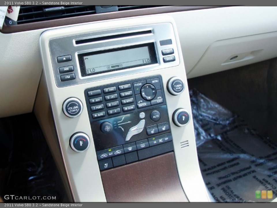 Sandstone Beige Interior Controls for the 2011 Volvo S80 3.2 #53001781