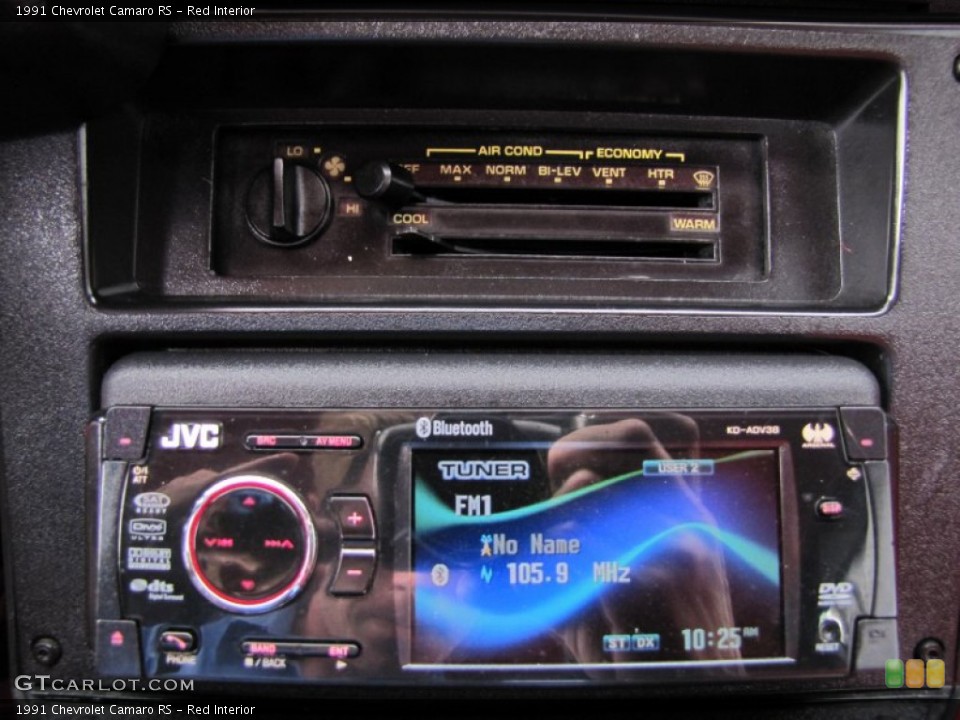 Red Interior Audio System for the 1991 Chevrolet Camaro RS #53003431