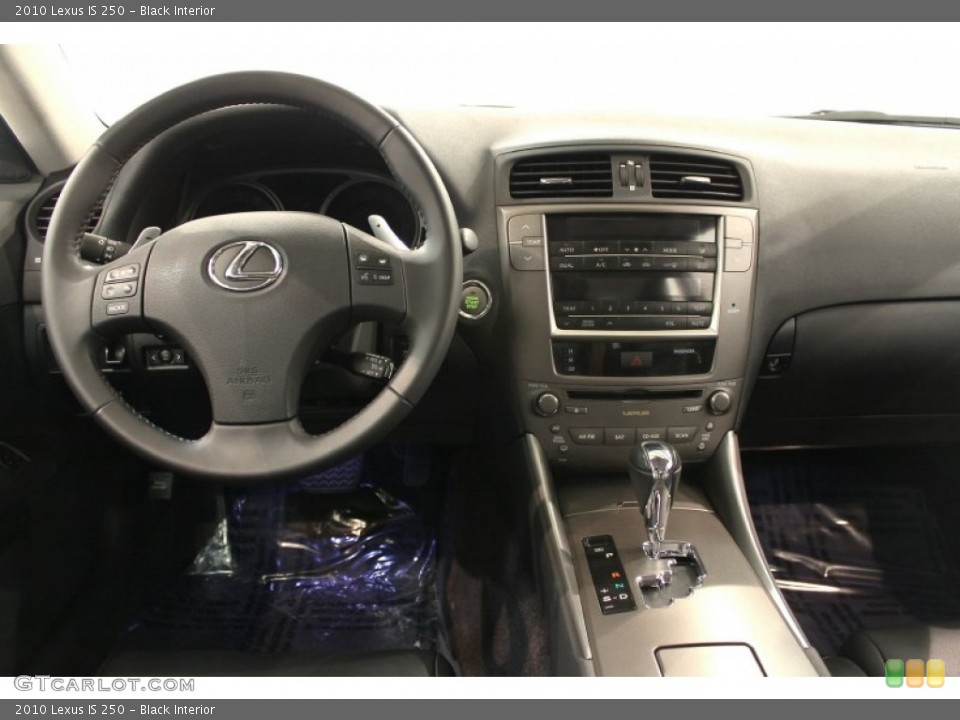 Black Interior Dashboard for the 2010 Lexus IS 250 #53006033