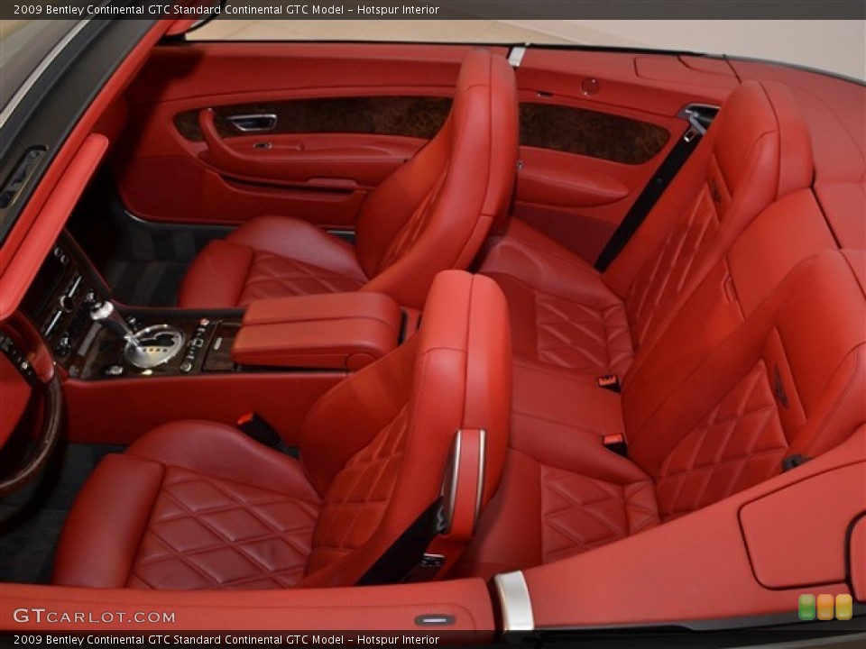 Hotspur 2009 Bentley Continental GTC Interiors