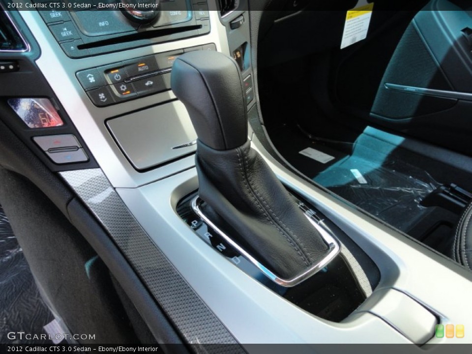Ebony/Ebony Interior Transmission for the 2012 Cadillac CTS 3.0 Sedan #53007263