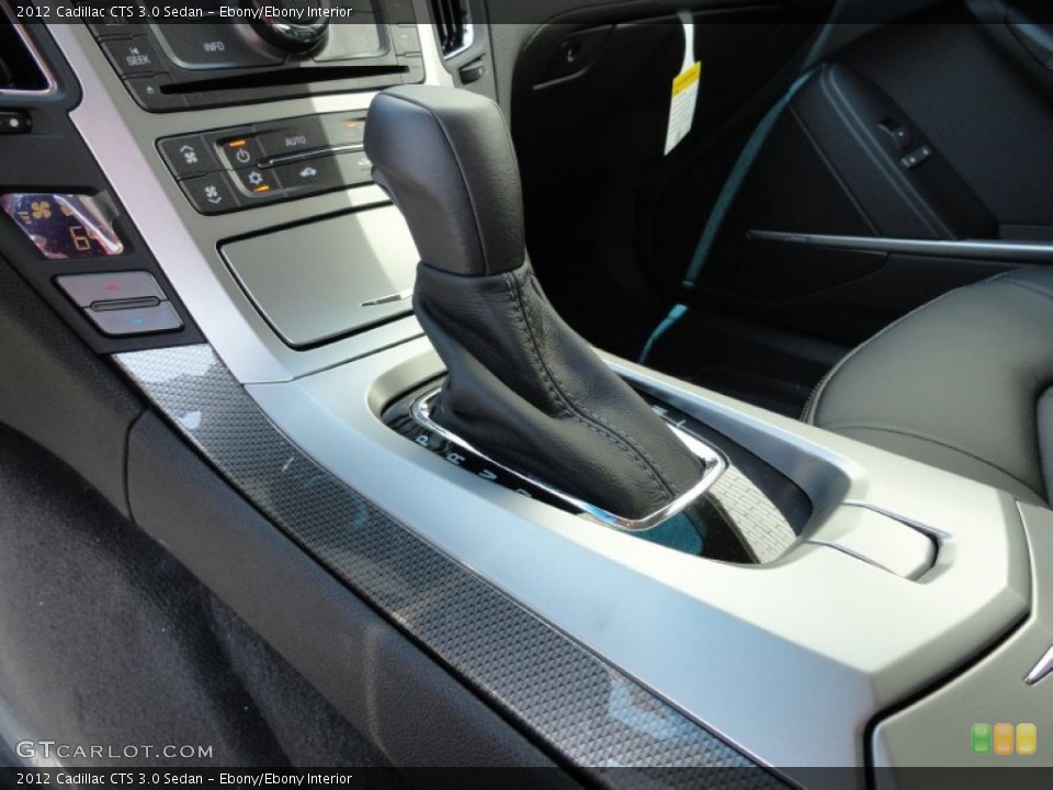 Ebony/Ebony Interior Transmission for the 2012 Cadillac CTS 3.0 Sedan #53007605