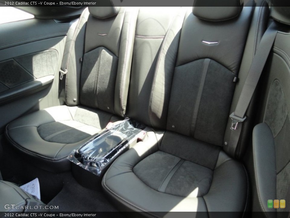 Ebony/Ebony Interior Photo for the 2012 Cadillac CTS -V Coupe #53008148