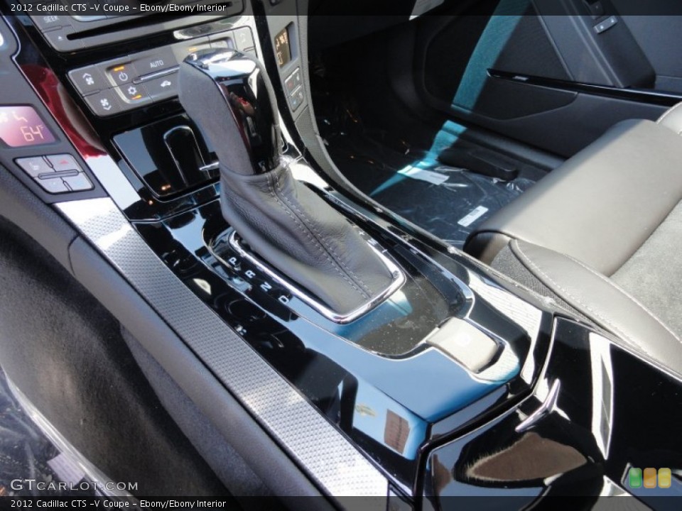 Ebony/Ebony Interior Transmission for the 2012 Cadillac CTS -V Coupe #53008253