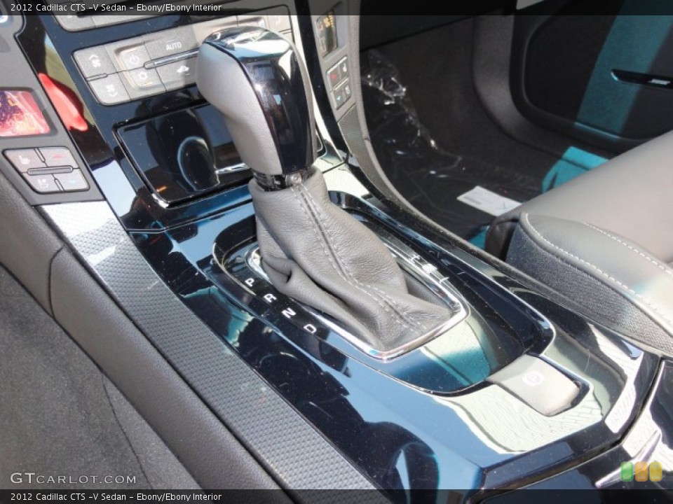 Ebony/Ebony Interior Transmission for the 2012 Cadillac CTS -V Sedan #53008631