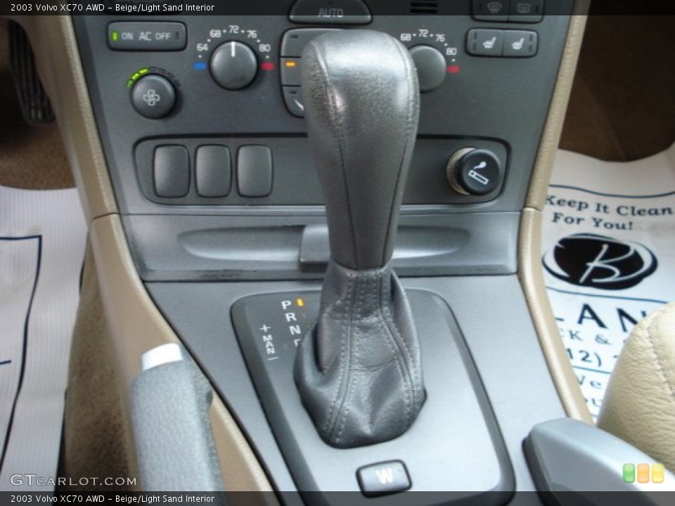 Beige/Light Sand Interior Transmission for the 2003 Volvo XC70 AWD #53008931