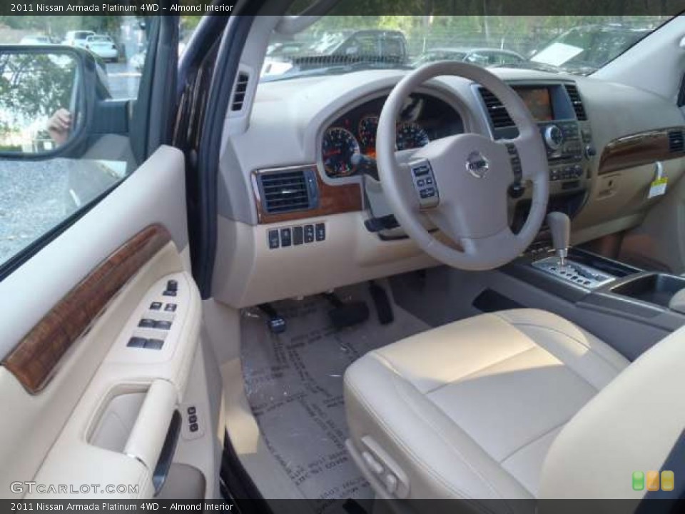 Almond Interior Photo for the 2011 Nissan Armada Platinum 4WD #53009522