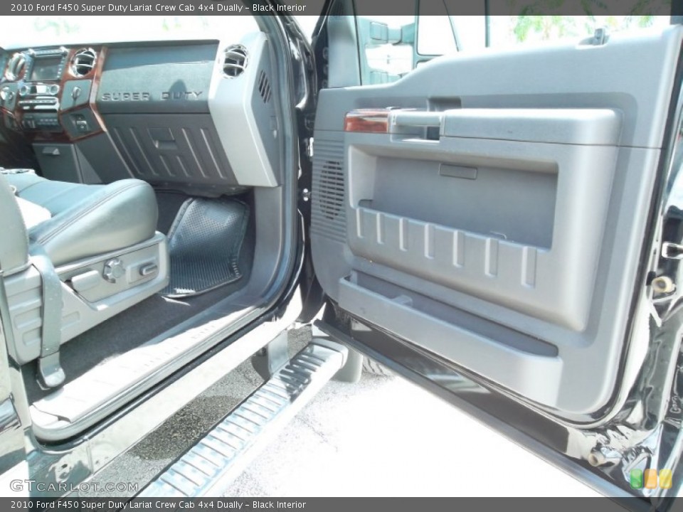 Black Interior Door Panel for the 2010 Ford F450 Super Duty Lariat Crew Cab 4x4 Dually #53011751