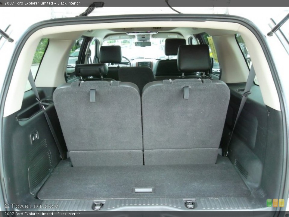 Black Interior Trunk for the 2007 Ford Explorer Limited #53012093