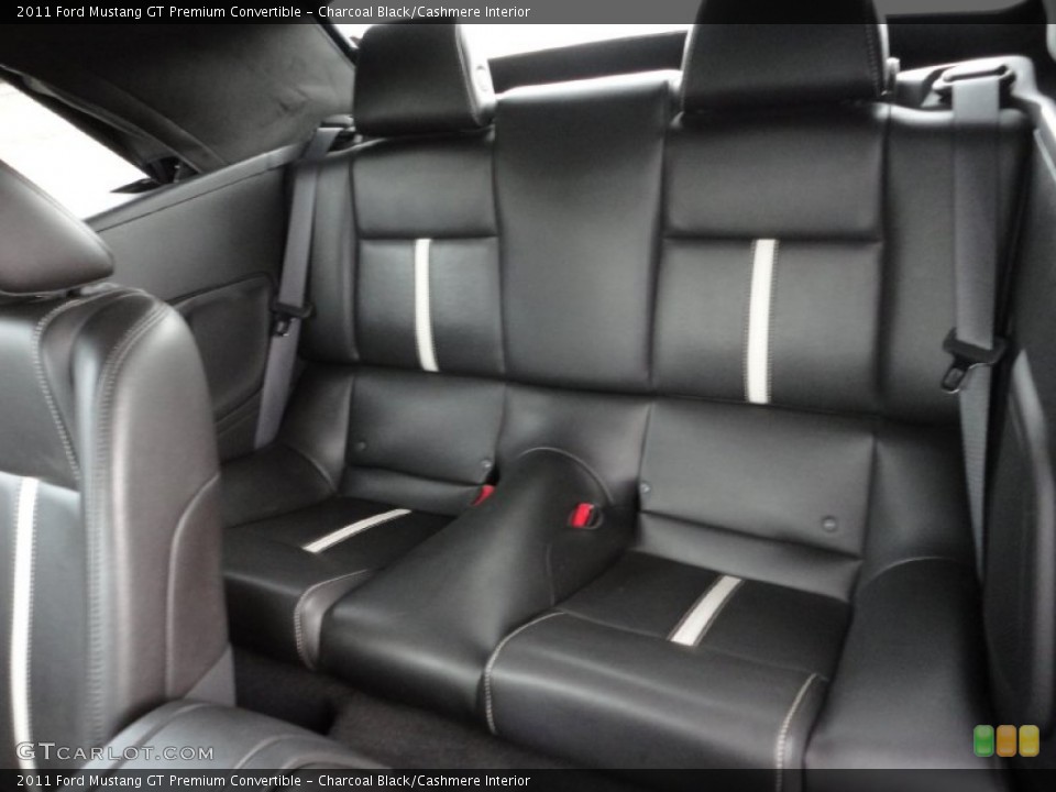 Charcoal Black/Cashmere Interior Photo for the 2011 Ford Mustang GT Premium Convertible #53012156