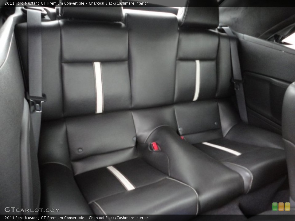 Charcoal Black/Cashmere Interior Photo for the 2011 Ford Mustang GT Premium Convertible #53012204