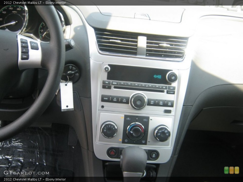Ebony Interior Controls for the 2012 Chevrolet Malibu LT #53012225