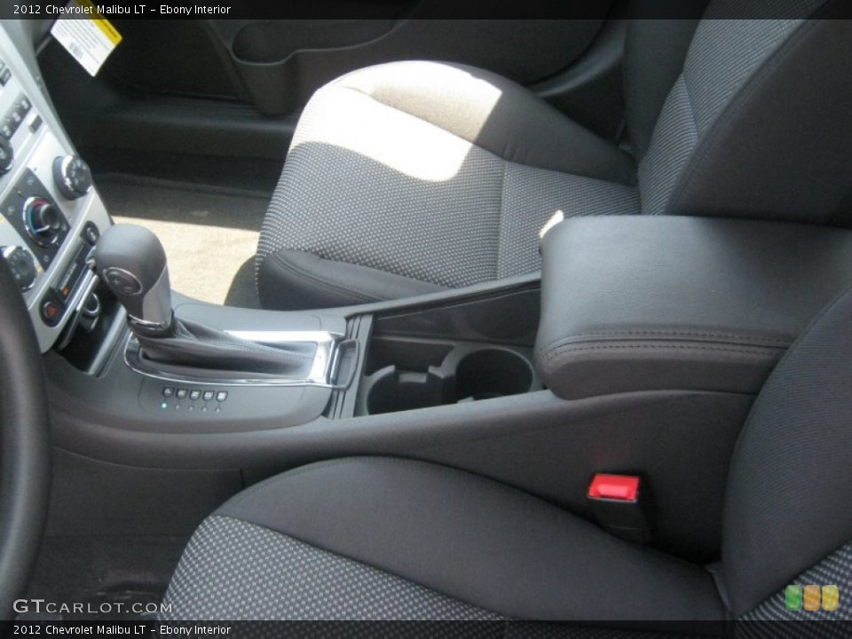 Ebony Interior Photo for the 2012 Chevrolet Malibu LT #53012267