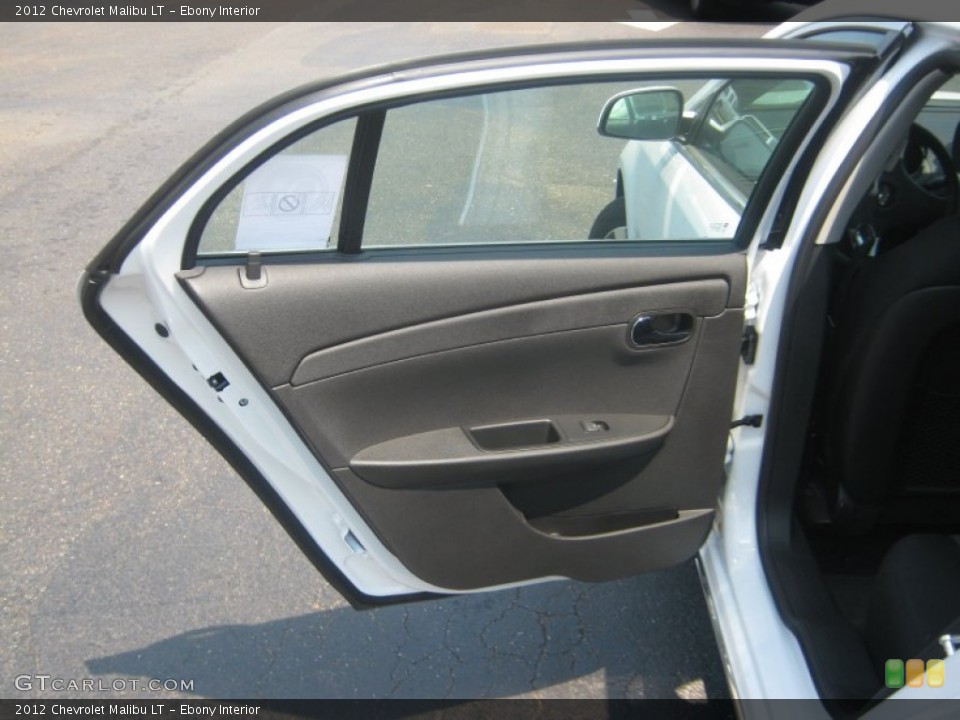 Ebony Interior Door Panel for the 2012 Chevrolet Malibu LT #53012348