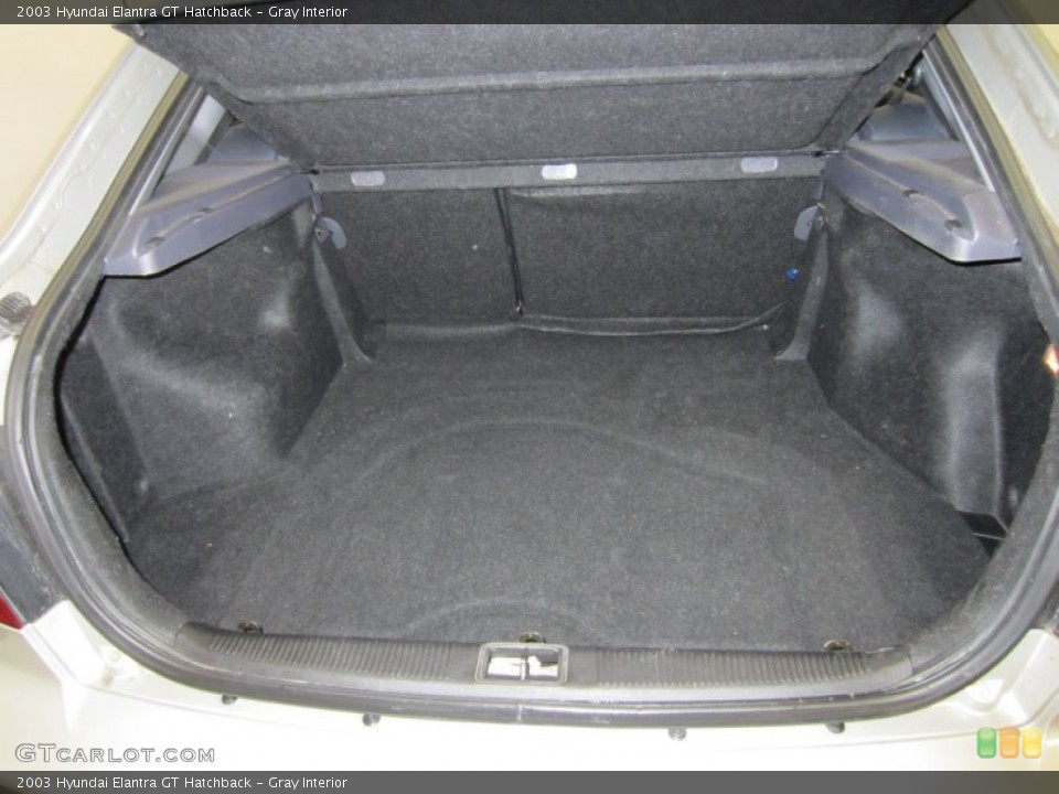 Gray Interior Trunk for the 2003 Hyundai Elantra GT Hatchback #53018987