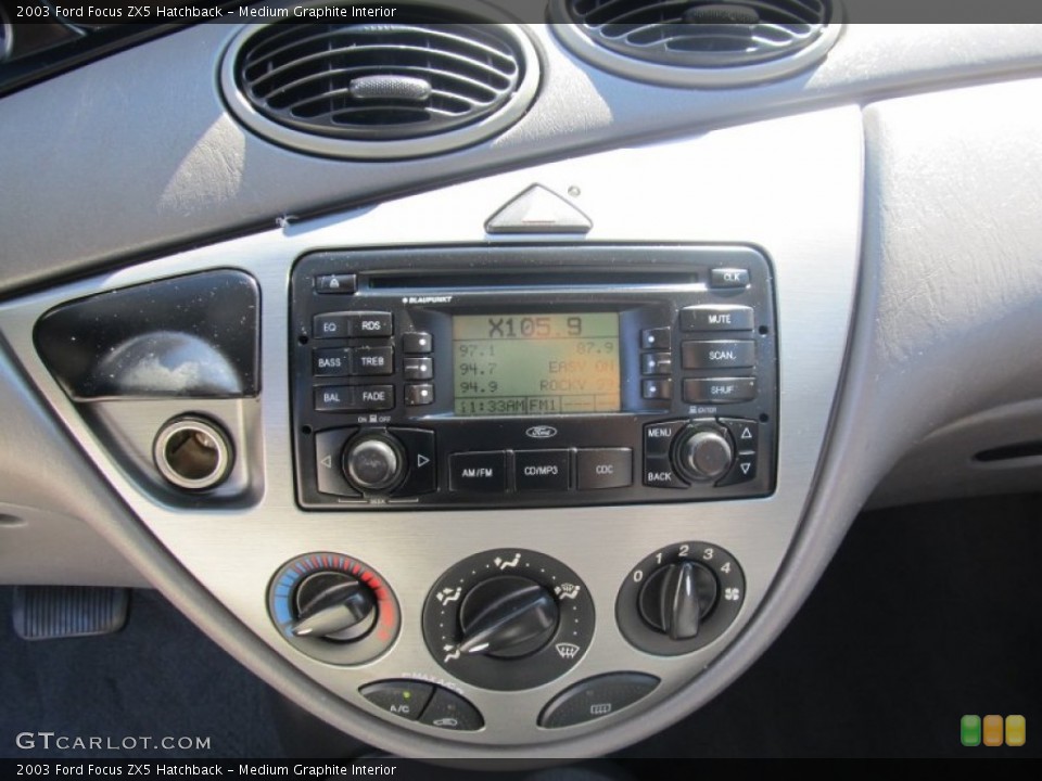 Medium Graphite Interior Audio System for the 2003 Ford Focus ZX5 Hatchback #53019134