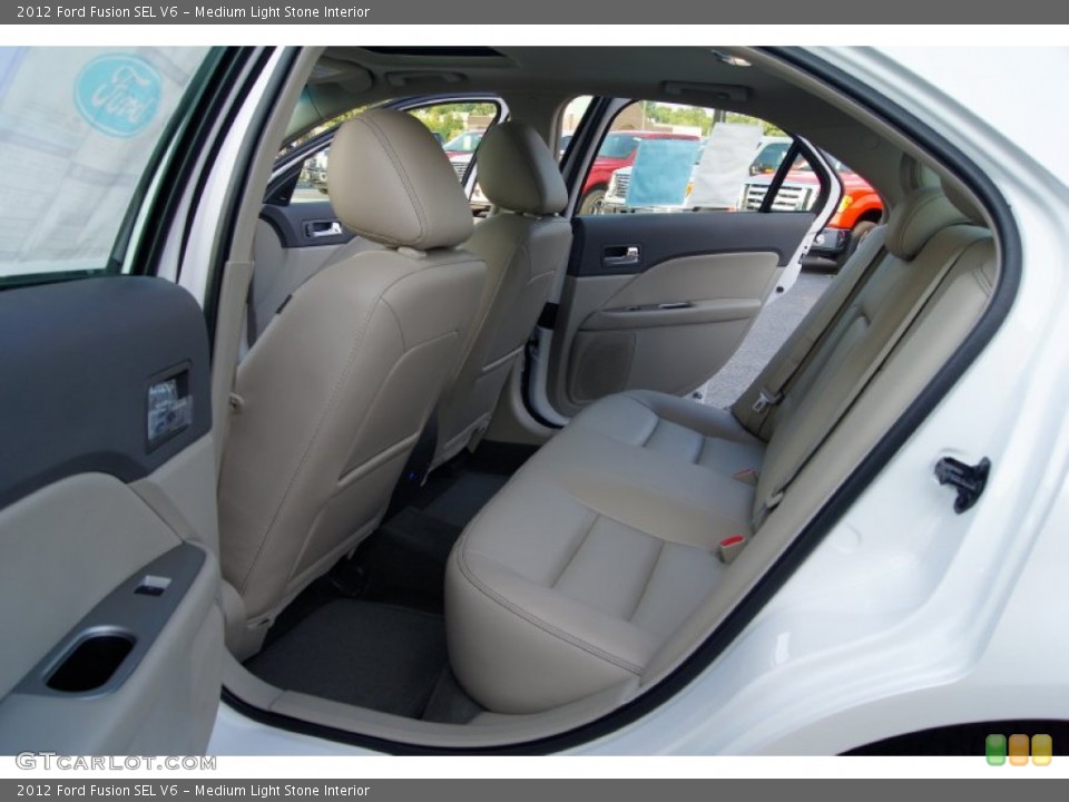Medium Light Stone Interior Photo for the 2012 Ford Fusion SEL V6 #53020952